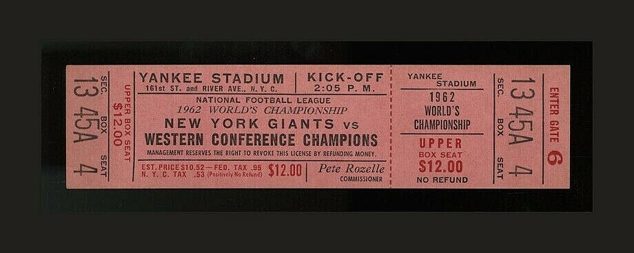  most valuable New York Giants collectibles