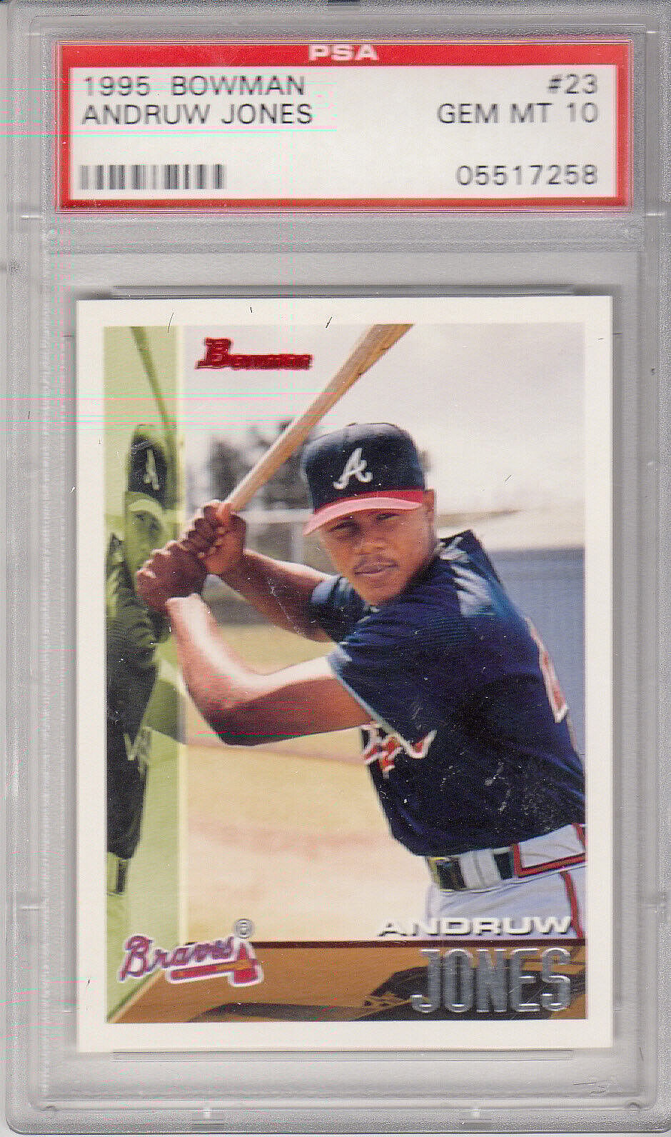 1995 Bowman Andruw Jones