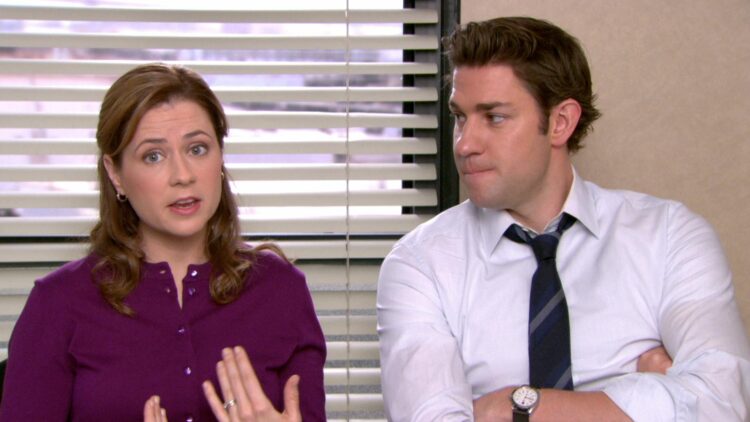 best Jim and Pam moments, top moments jim and pam, jim and pam the office