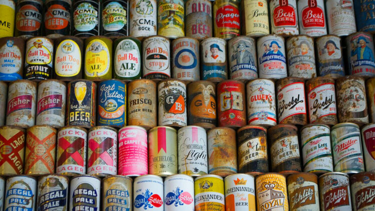 Old Beer Cans
