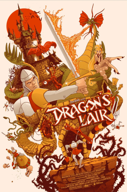 Dragons Lair Poster