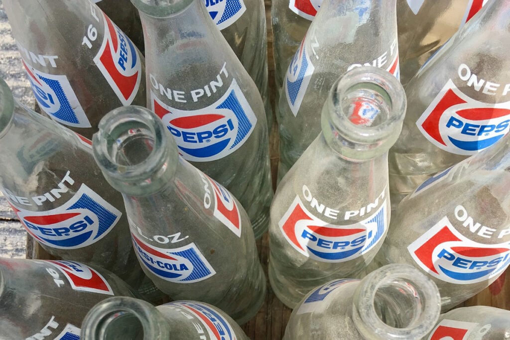 Old Pepsi Bottles