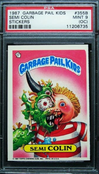 10 Most Valuable And Rare Garbage Pail Kids Cards 