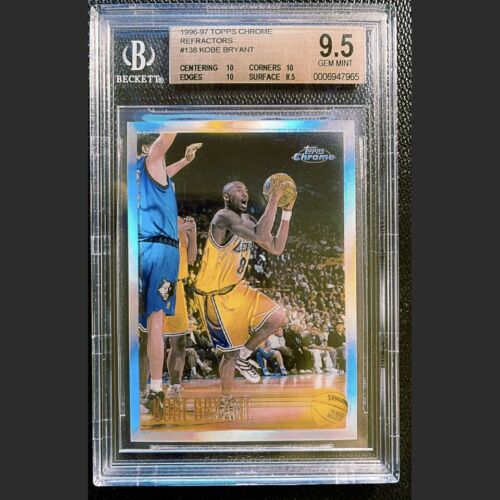 Most Valuable Kobe Bryant Rookie Cards