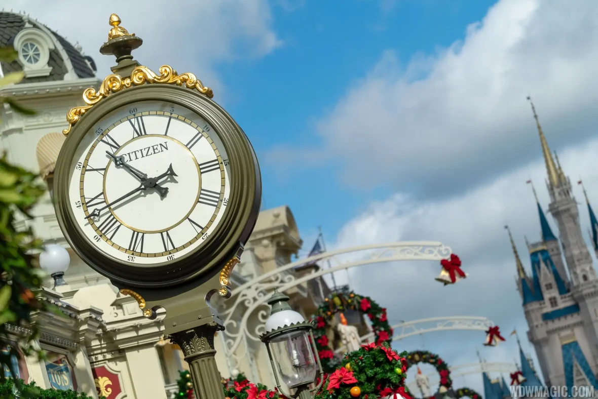 Walt Disney and Citizen clock