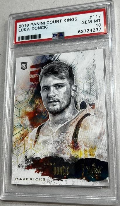 Most Valuable Luka Doncic rookie cards: Panini Court Kings