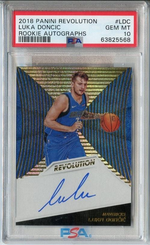 Most Valuable Luka Doncic rookie cards: Panini Revolution