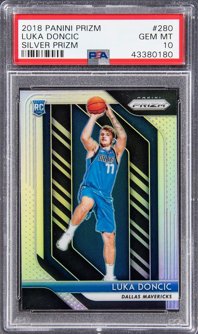 Most Valuable Luka Doncic rookie cards: Panini Prizm Silver