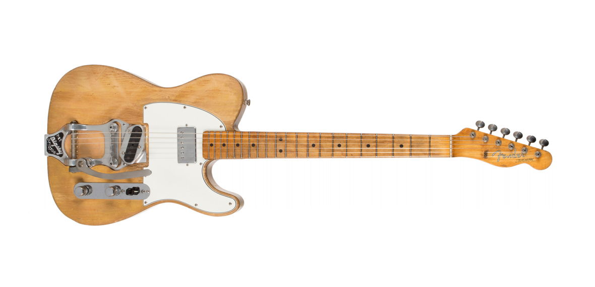 Most expensive Fender guitars: Bob Dylan's Telecaster