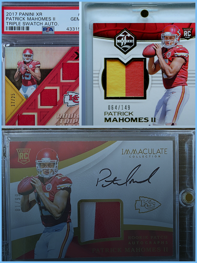 Top 10 Most Valuable Patrick Mahomes Rookie Cards