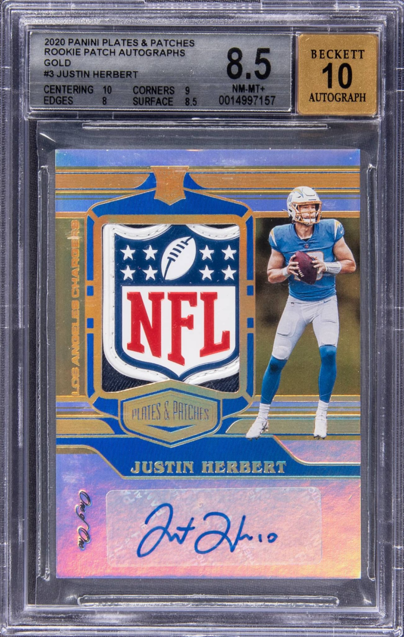 10 Most Valuable Justin Herbert Rookie Cards | Nerdable