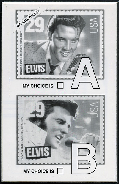 Elvis stamps worth a lot: 1993 Elvis Presley stamp