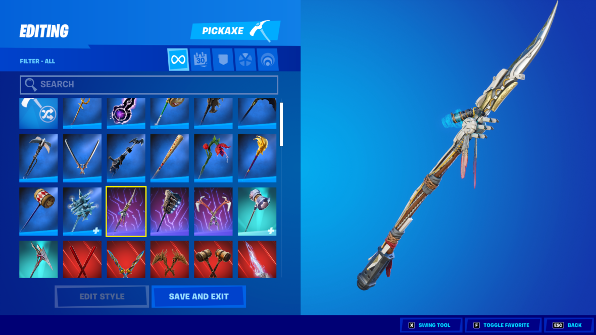 most wanted Fortnite quests and rewards: destroy 10 trees with pickaxe