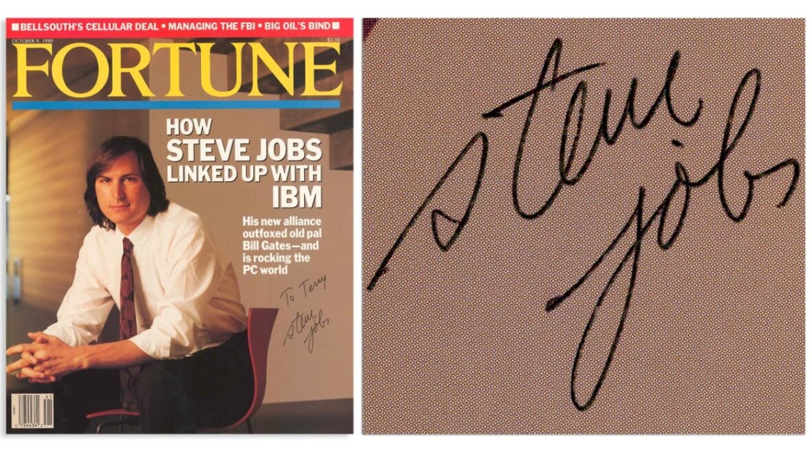 Most Expensive Signatures in History: Steve Jobs