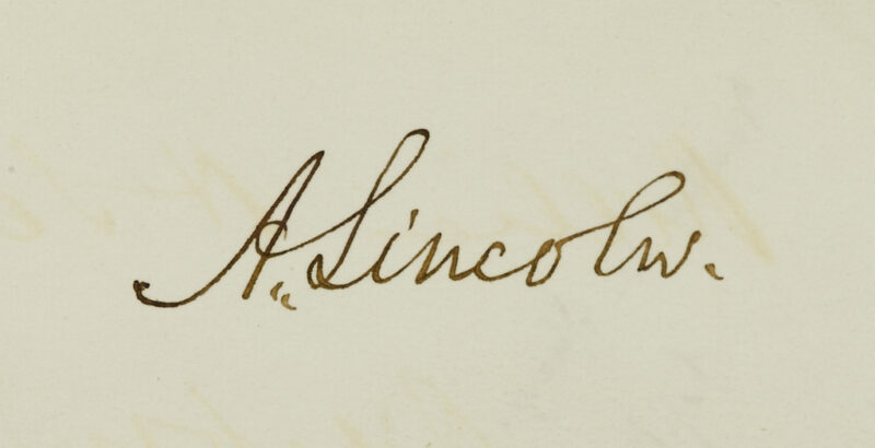 Most Expensive Signatures in History: Abraham Lincoln