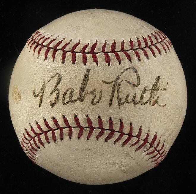 Most Expensive Signatures in History: Babe Ruth