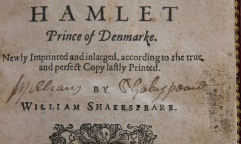 Most Expensive Signatures in History: William Shakespeare