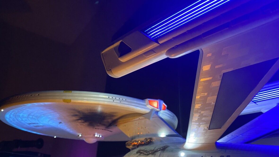 most valuable star trek memorabilia: qmx uss enterprise replica