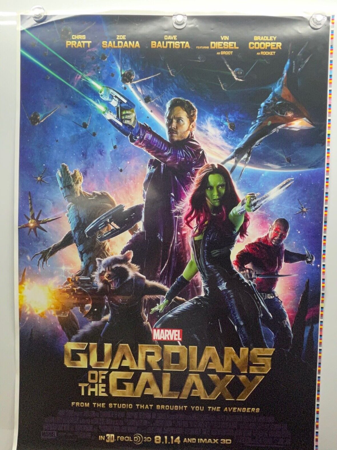 Most Valuable Guardians of the Galaxy Memorabilia: Teaser Poster