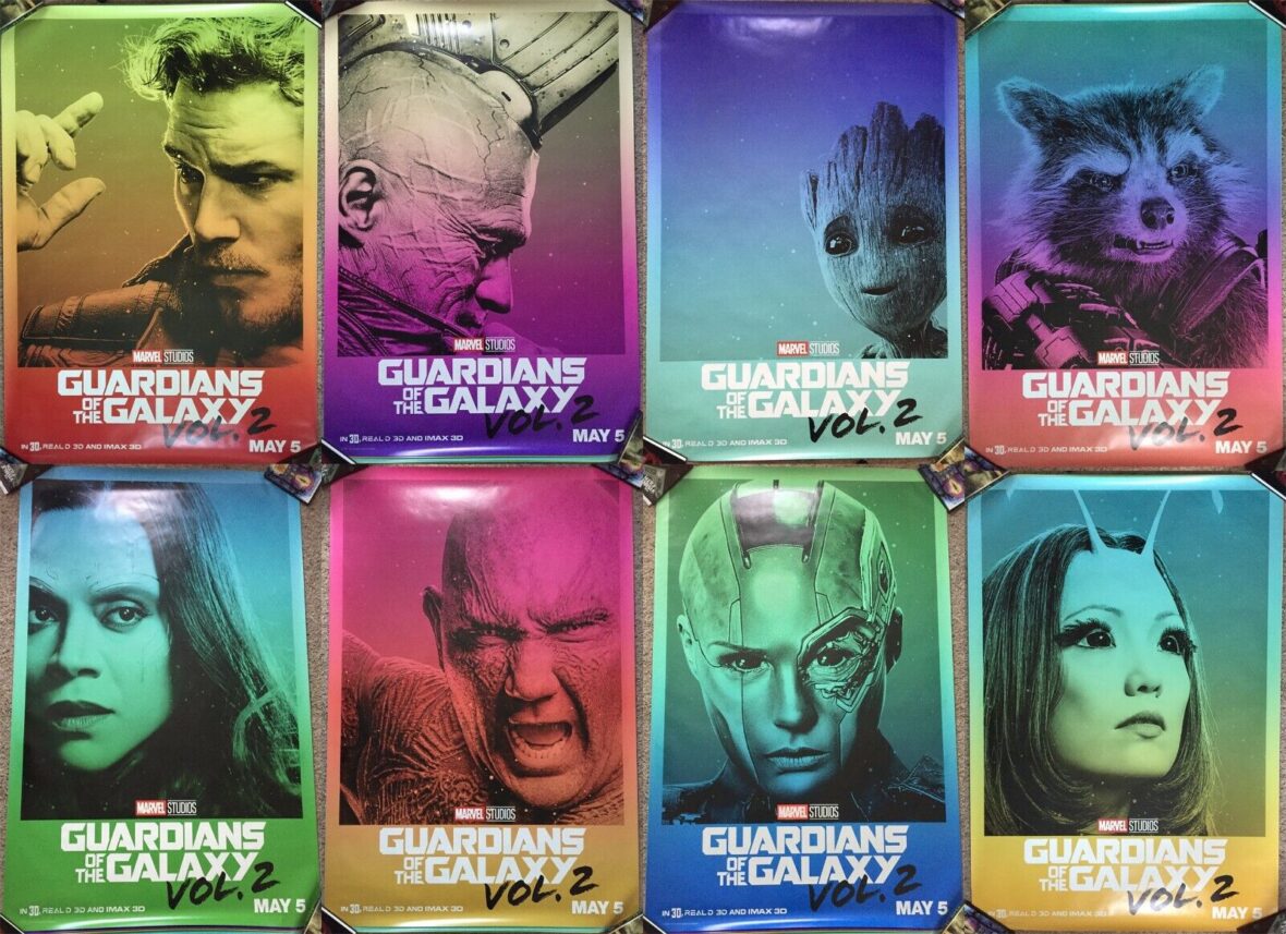 Most Valuable Guardians of the Galaxy Memorabilia: Bus Poster Set