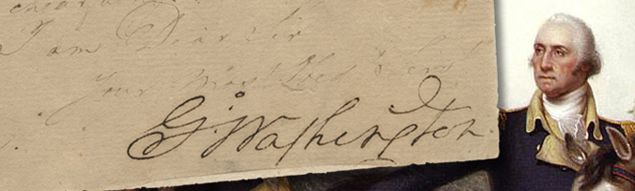 Most Expensive Signatures in History: George Washington