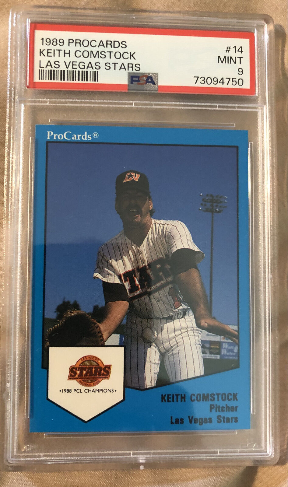 1989 ProCards Keith Comstock