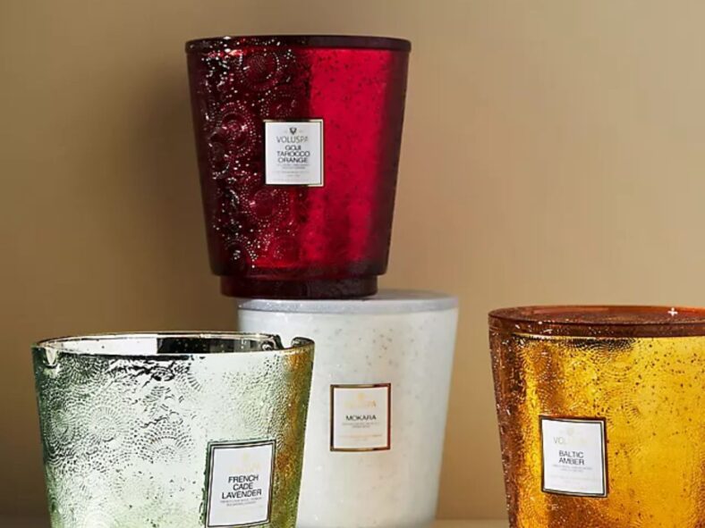 Anthropologie Voluspa Japonica Baltic Amber Hearth Candle