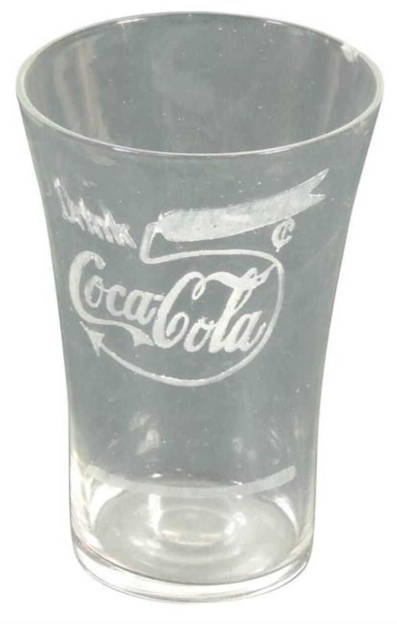vintage coke glasses