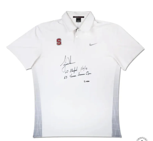 valuable Tiger Woods memorabilia