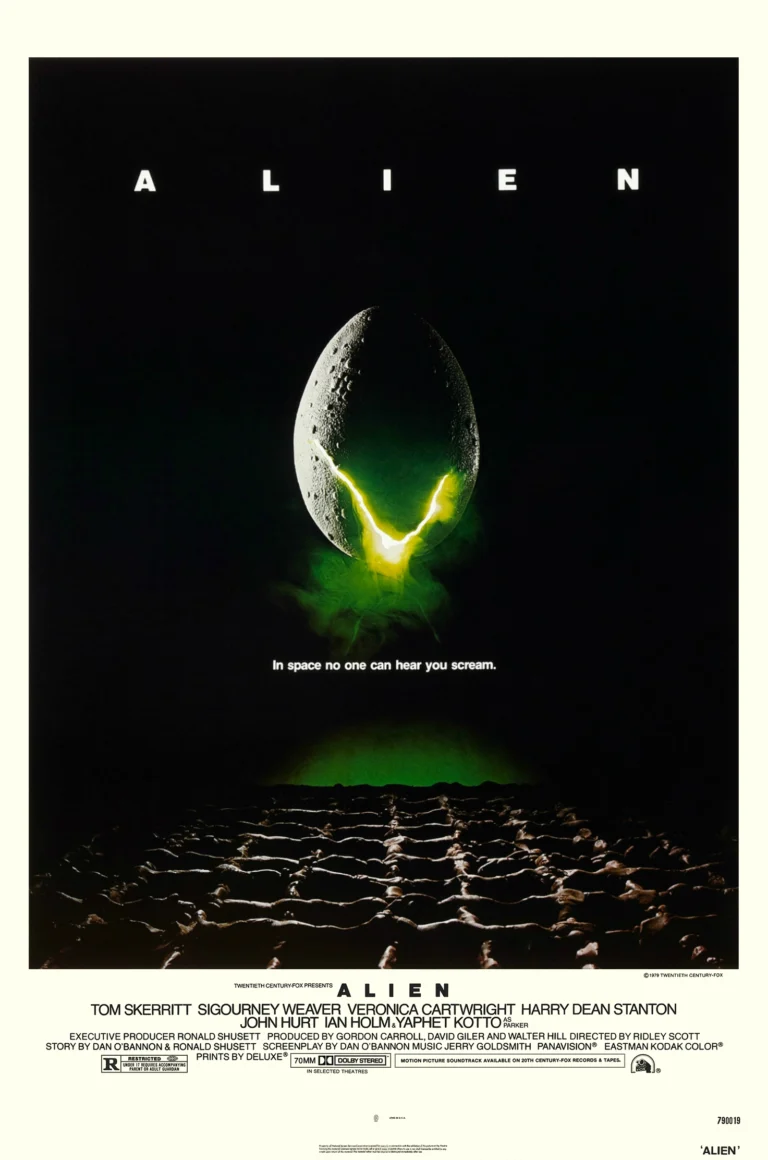 retro movie posters: alien