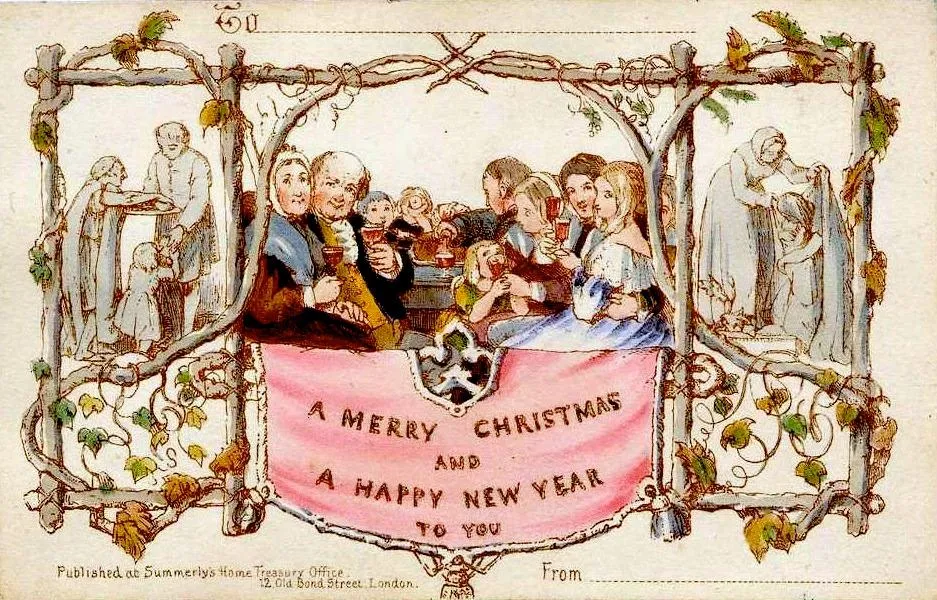 first Christmas card