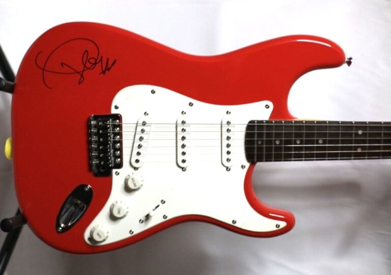 Fender Electric Guitar, Autographia