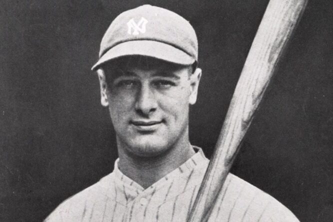 How Much Is Lou Gehrig Baseball Card Worth Credit Wiki Commons, Lou Gehrig