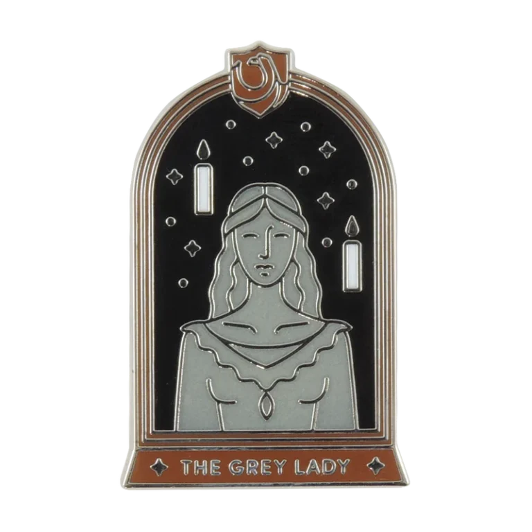 the grey lady enamel pin; Ravenclaw collectibles
