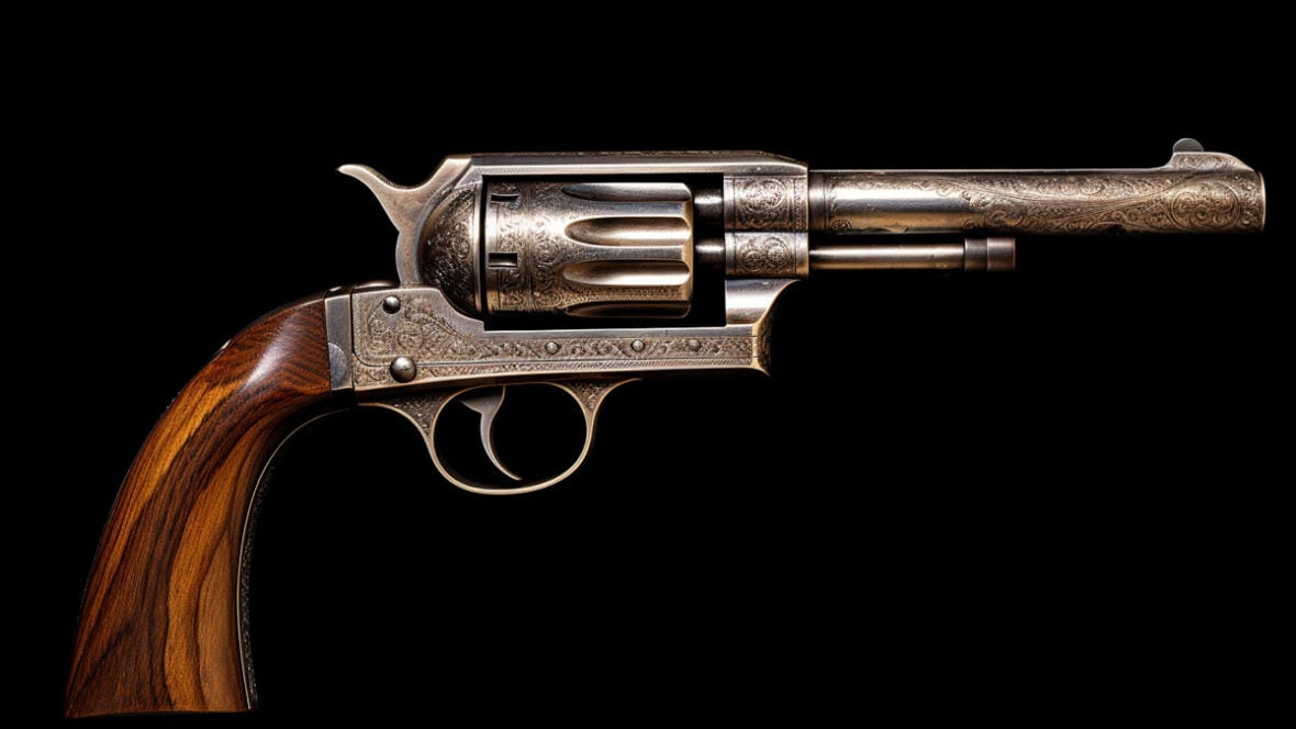 AI Generated image of Pat Garrett's gun that killed Billy the Kid