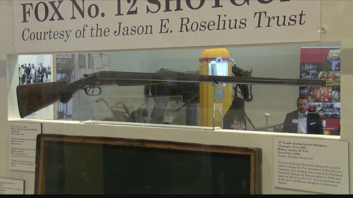 Teddy Roosevelt’s Double-barreled Shotgun