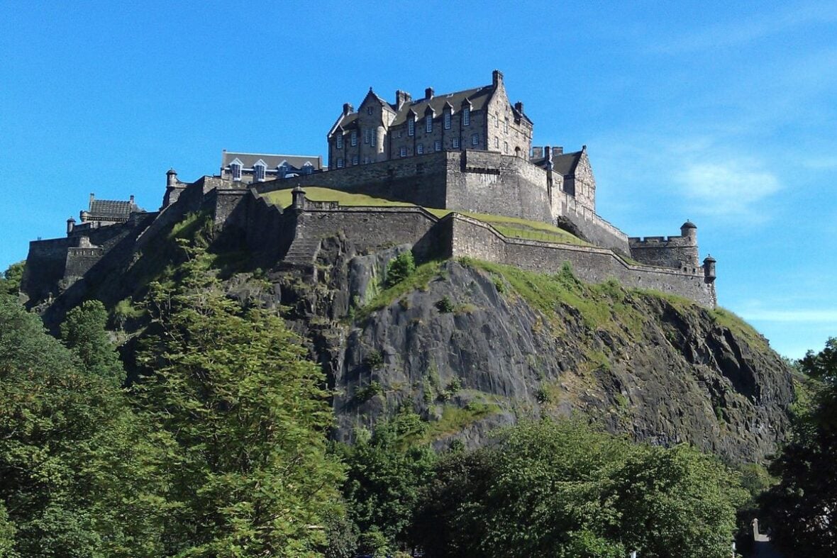 Edinburgh Castle, oldest castle in the world