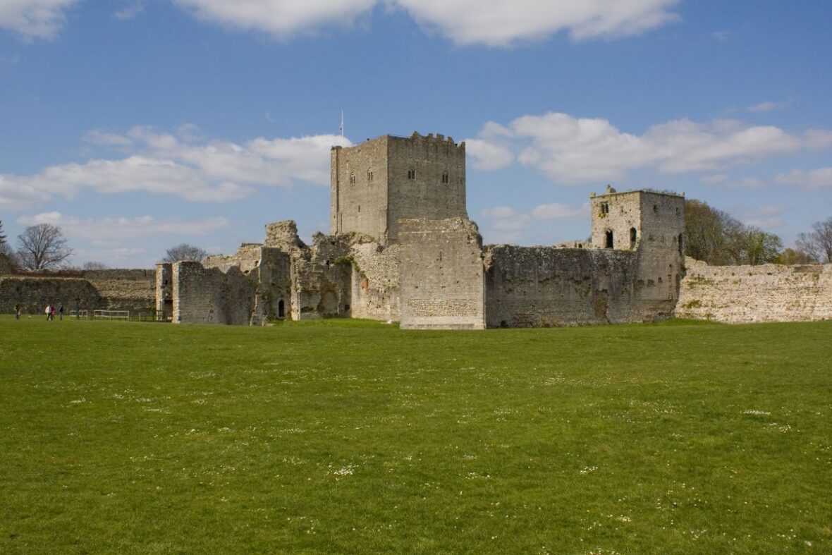 Portchester Castle, oldest castle in the world