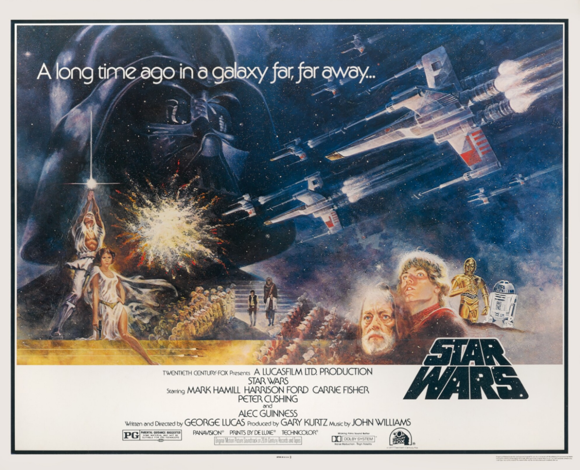 Original Star Wars movie posters