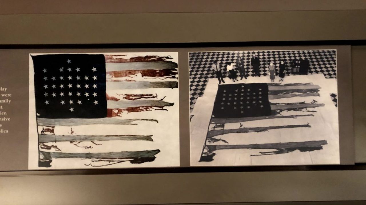 Fort Sumter Flag, Centenial Journey