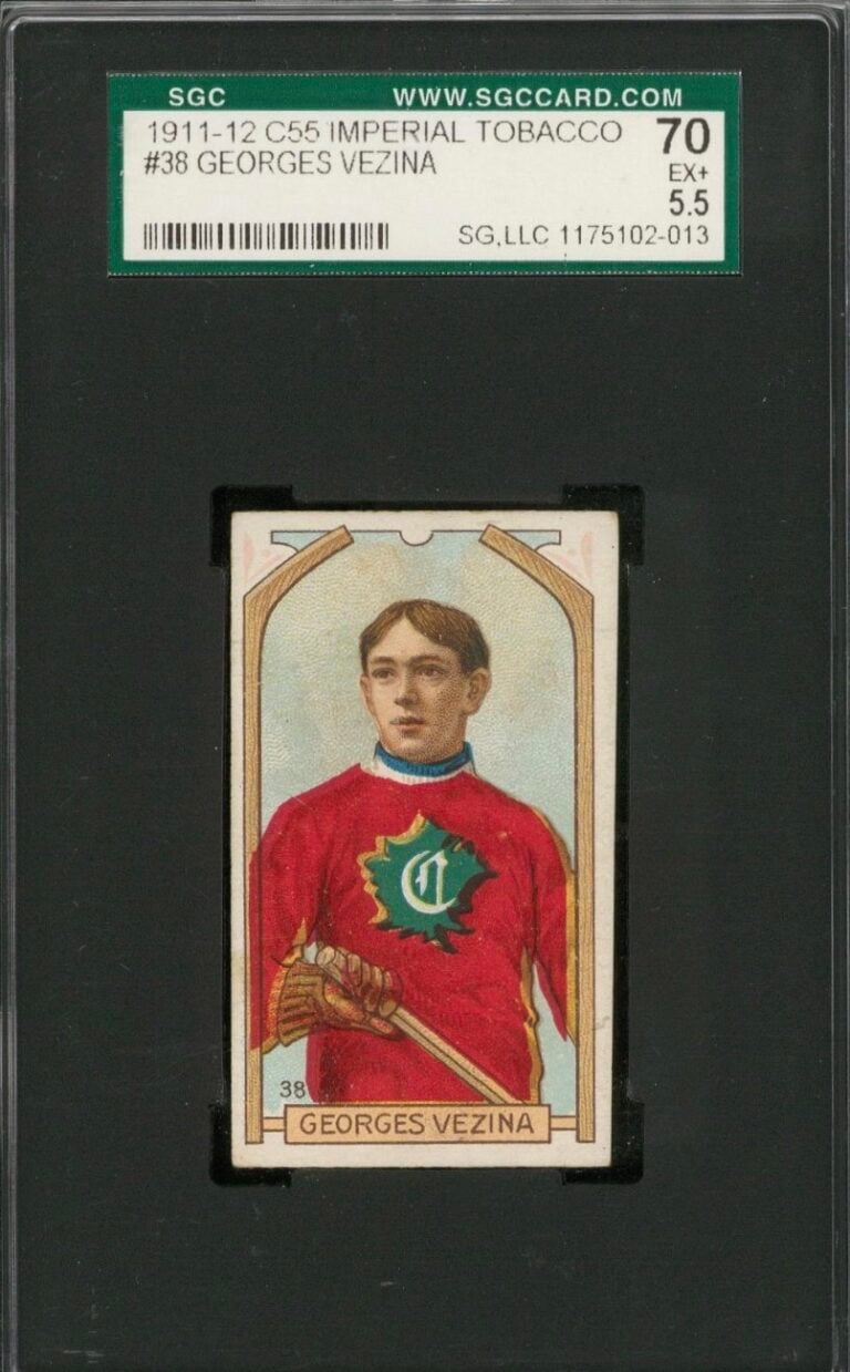 1911 Georges Vezina Rookie Card