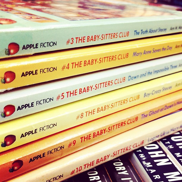 The Baby-Sitters Club, a bestselling book series. 