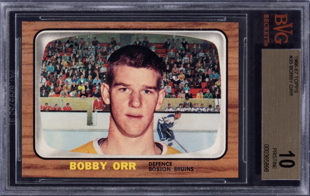 Bobby Orr 1966 USA Test Card