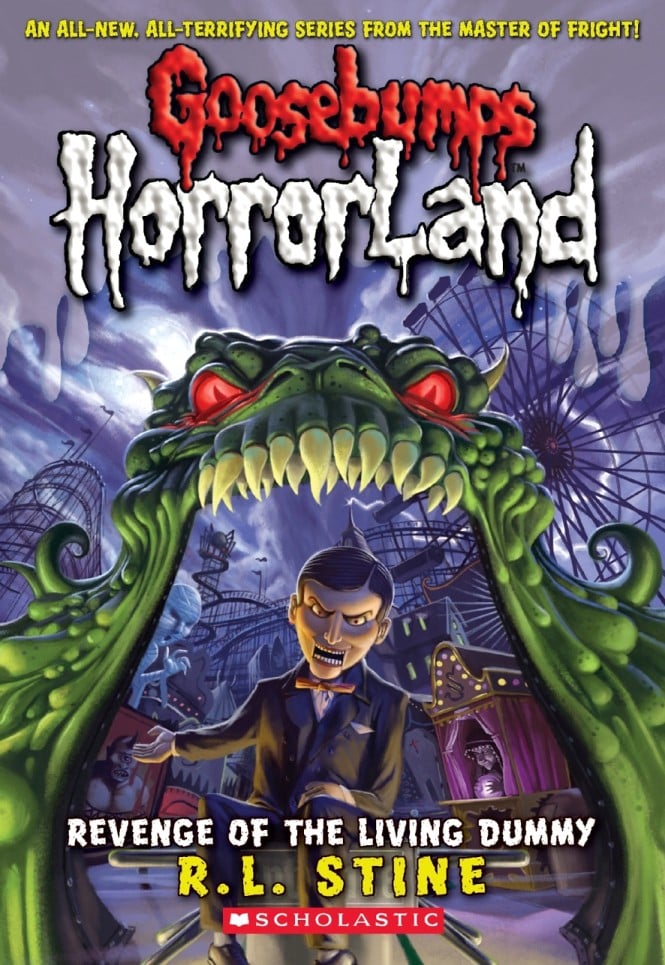 One of the 62 Goosebump books, one of the bestselling book series ever, by R.L. Stine. 
