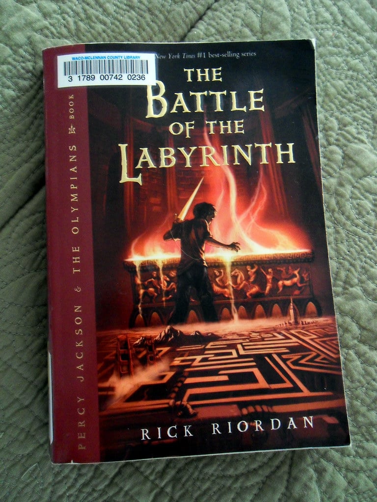 The Battle of the Labyrinth, one of the 5 books from Rick Riordan's bestselling book series, Percy Jackson and the Olympians. 