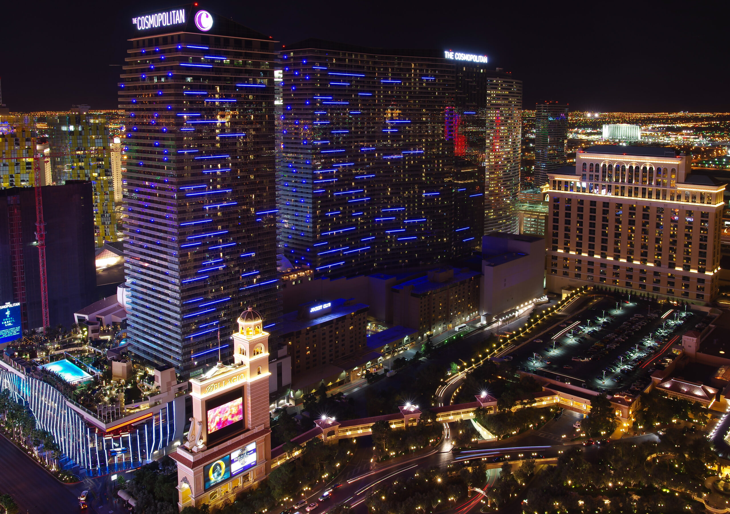 most expensive hotel in las vegas, the cosmopolitan