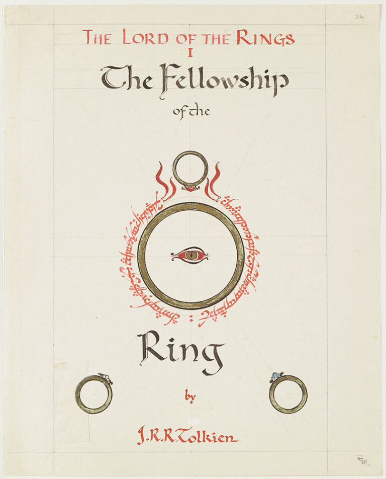 The Fellowship of the Ring by J.R.R Tolkien, the best fantasy novel ever written. 