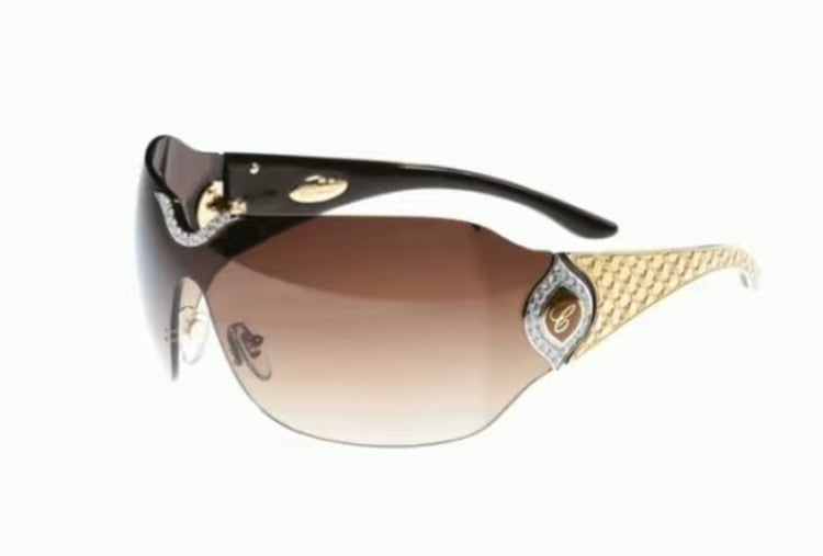 The Chopard De Rigo Vision sunglasses, the most expensive sunglasses ever made. 