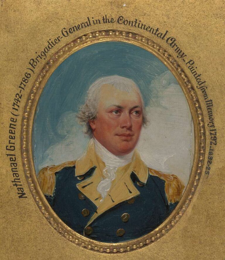 A portrait of Nathanael Greene, one of the most overlooked Revolutionary War heroes. 