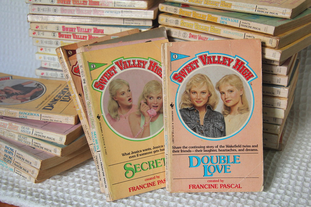 The Sweet Valley High series, one of the bestselling book series ever written. 